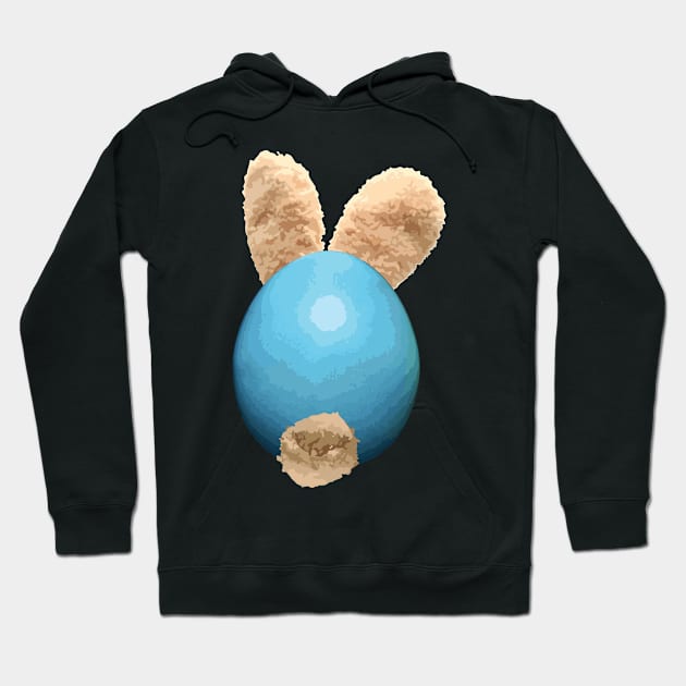 Easter Bunny Hatchling – Blue Hoodie by DenAlex